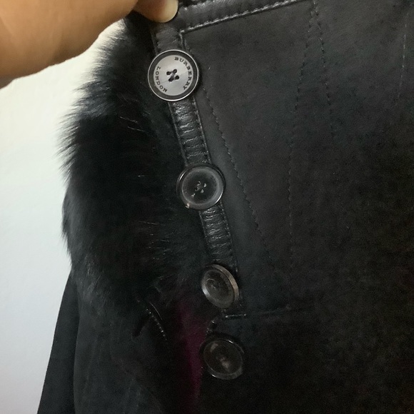 Authentic Burberry London shearling jacket - Picture 3 of 13